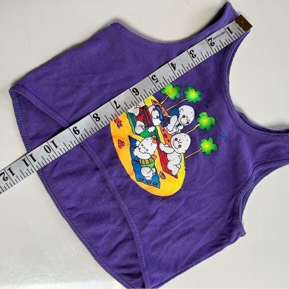 Rad Vintage 1980s 1990s Neon Surf Beach Baby Muscle Tank - Picture 6 of 6